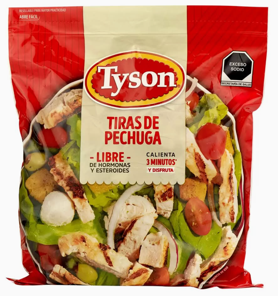 Tyson · Cooked Chicken Breast Strips (1.36 kg)