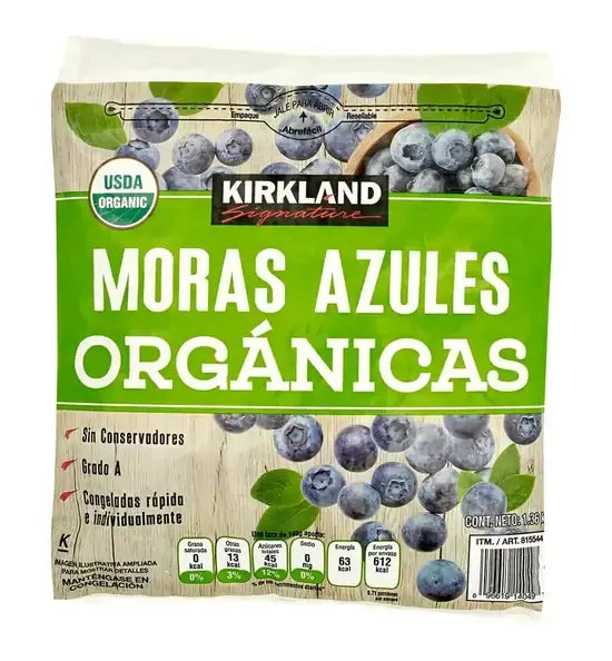 Kirkland Signature Organic Blueberries, 3 lbs