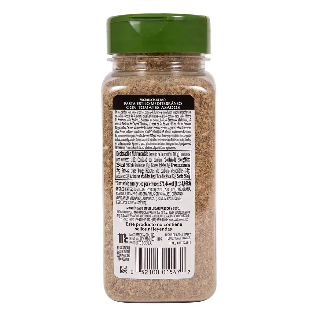 McCormick Italian Seasoning Tuscan Style Blend 116g