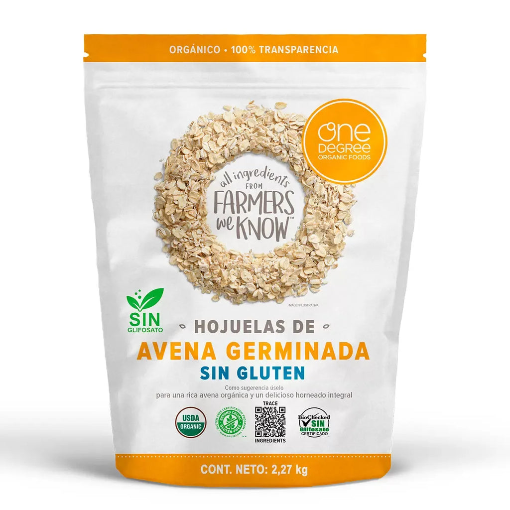 One Degree Organic Foods · Gluten-free sprouted oat flakes (2.27 kg)