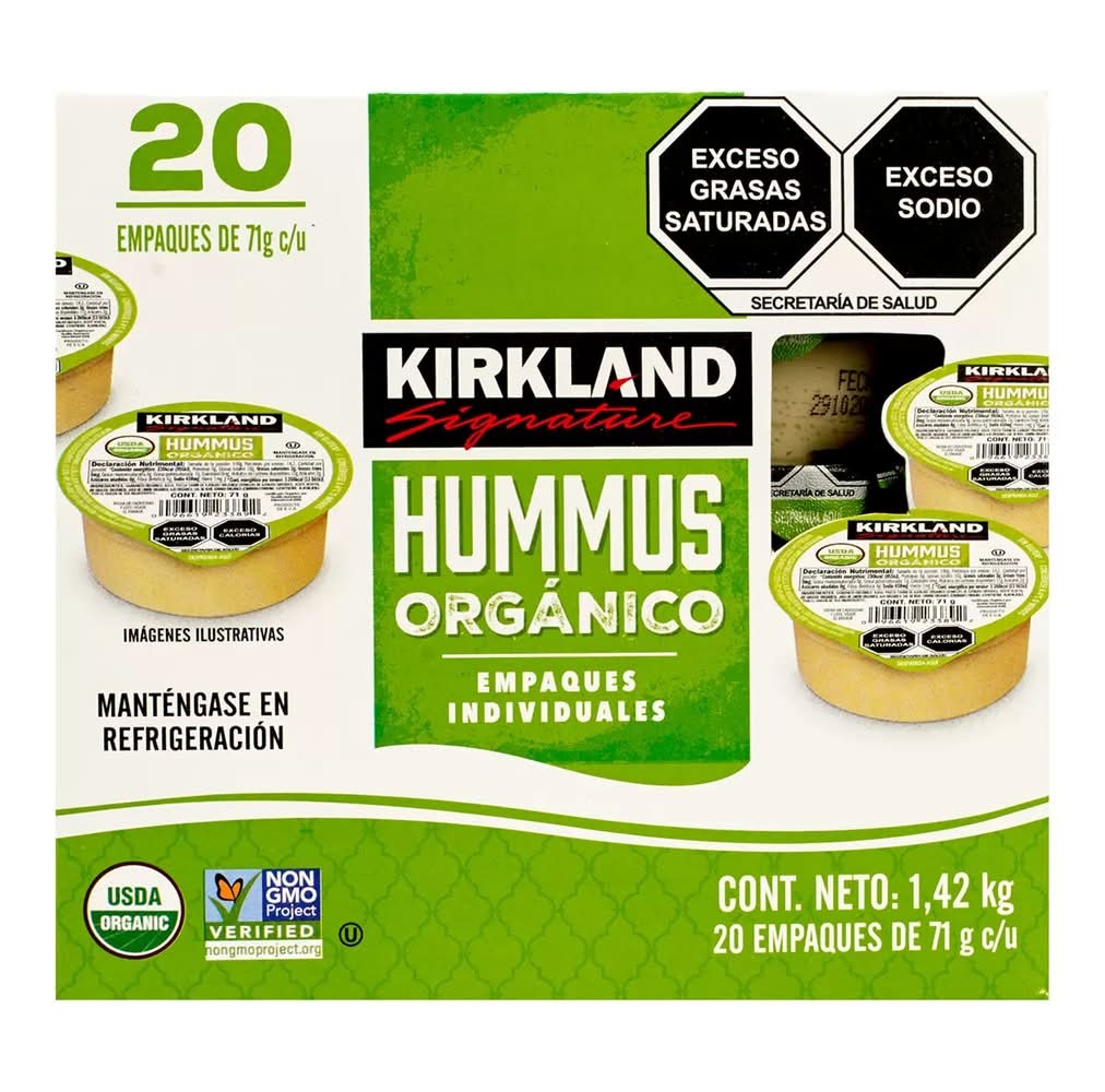 Kirkland Signature Organic hummus (20 x 71 g)