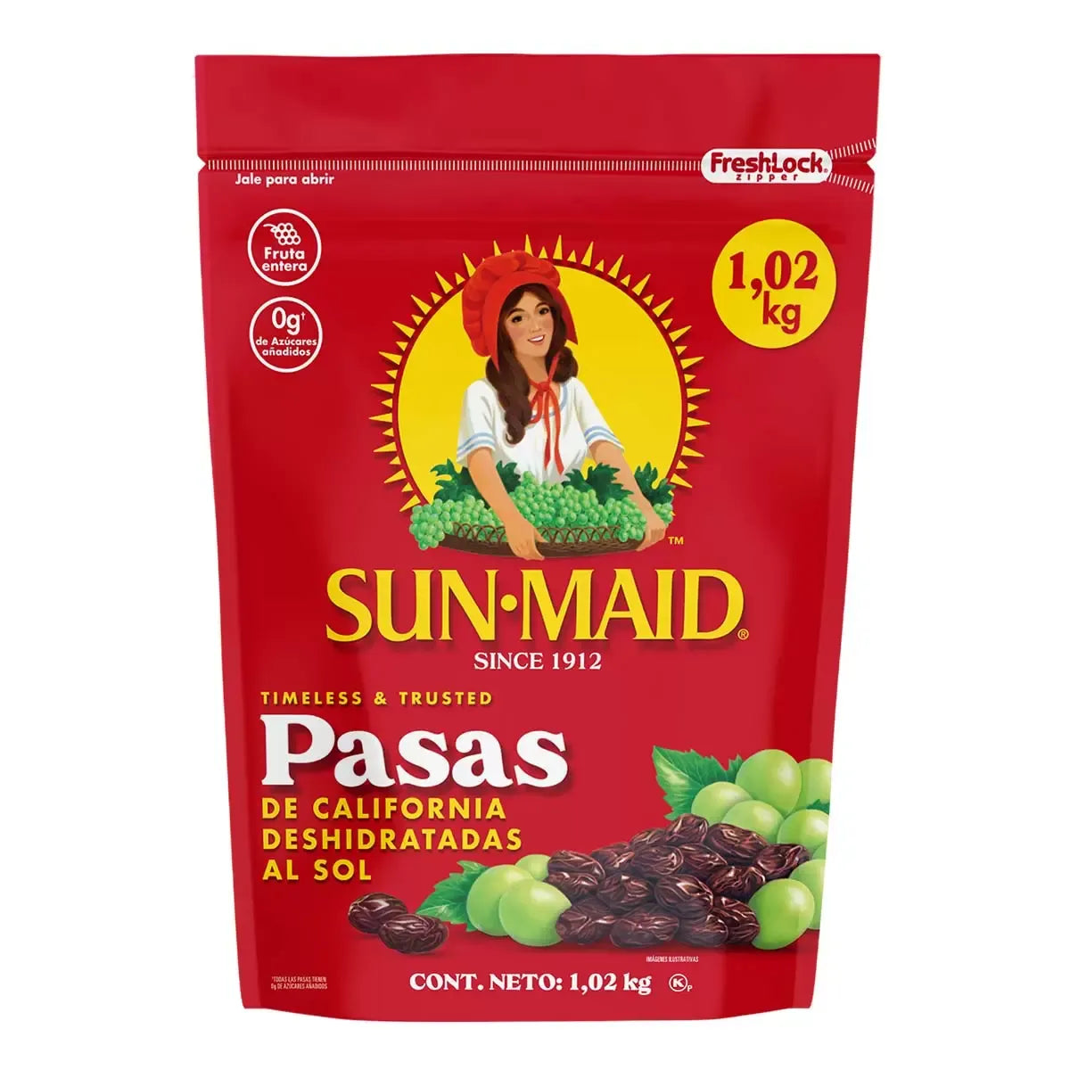 Sun Maid California Raisins 2 pieces of 1 kg