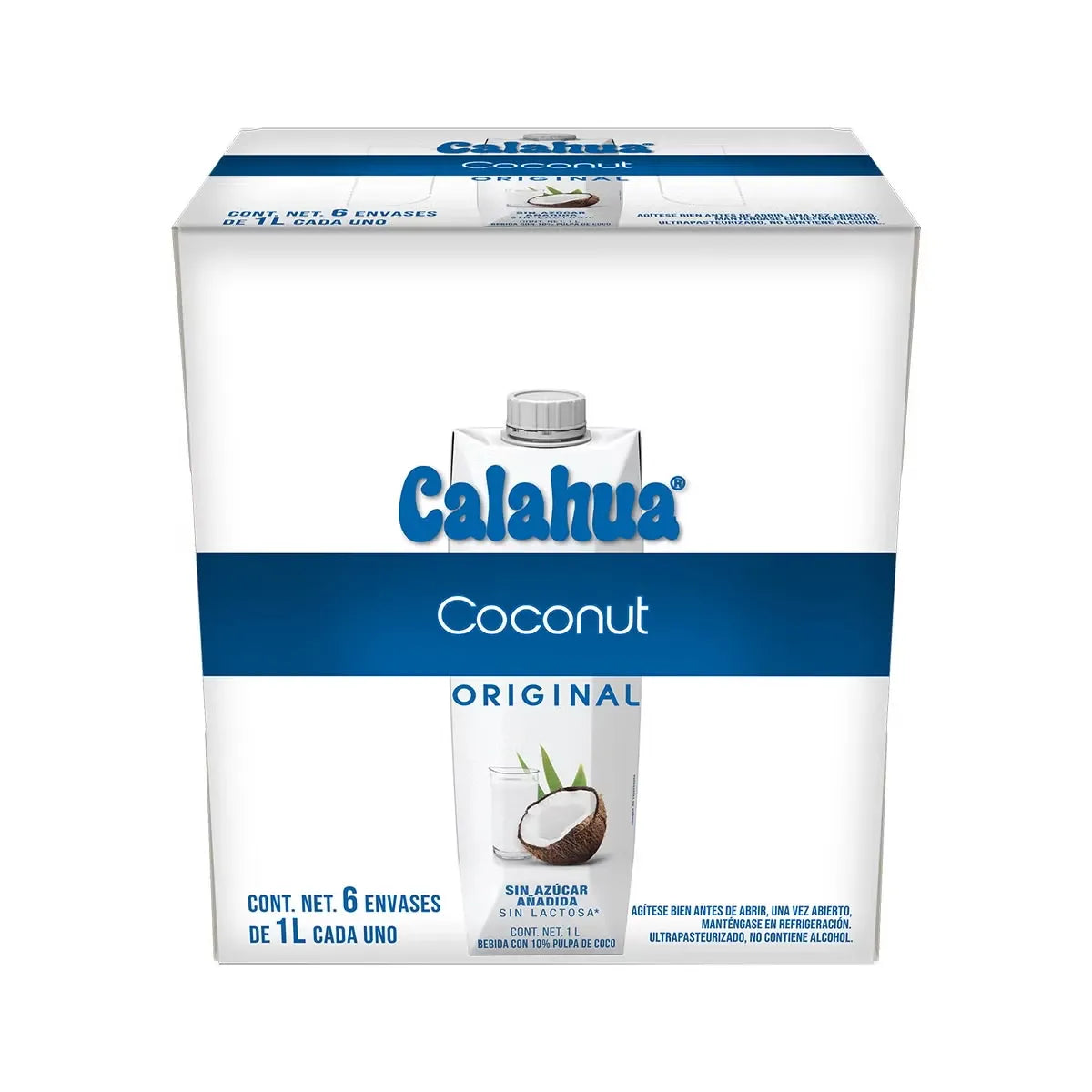 Calahua Coconut Drink 6 pieces of 1 liter