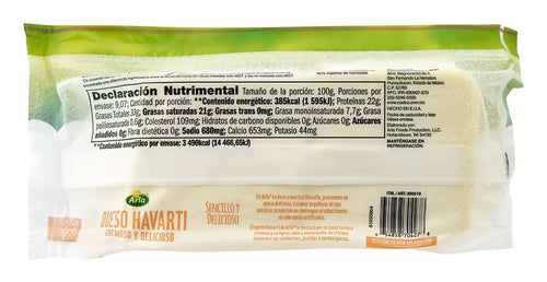 Dofino  Sliced whole cow's milk Havarti cheeses (32 units)