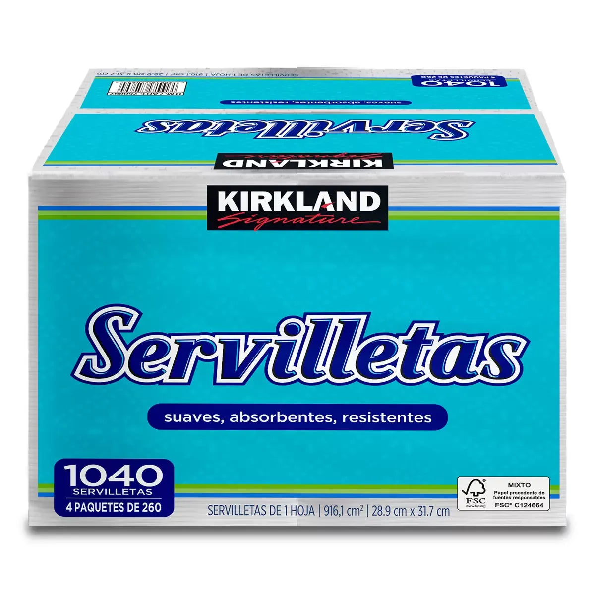 Kirkland Signature Napkins 4 packs of 260 count