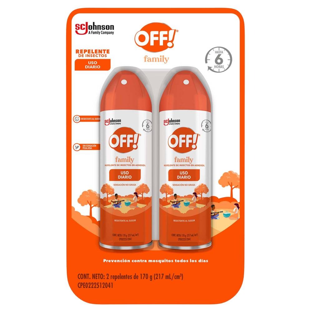 OFF Insect Repellent 2 Pack 340ml