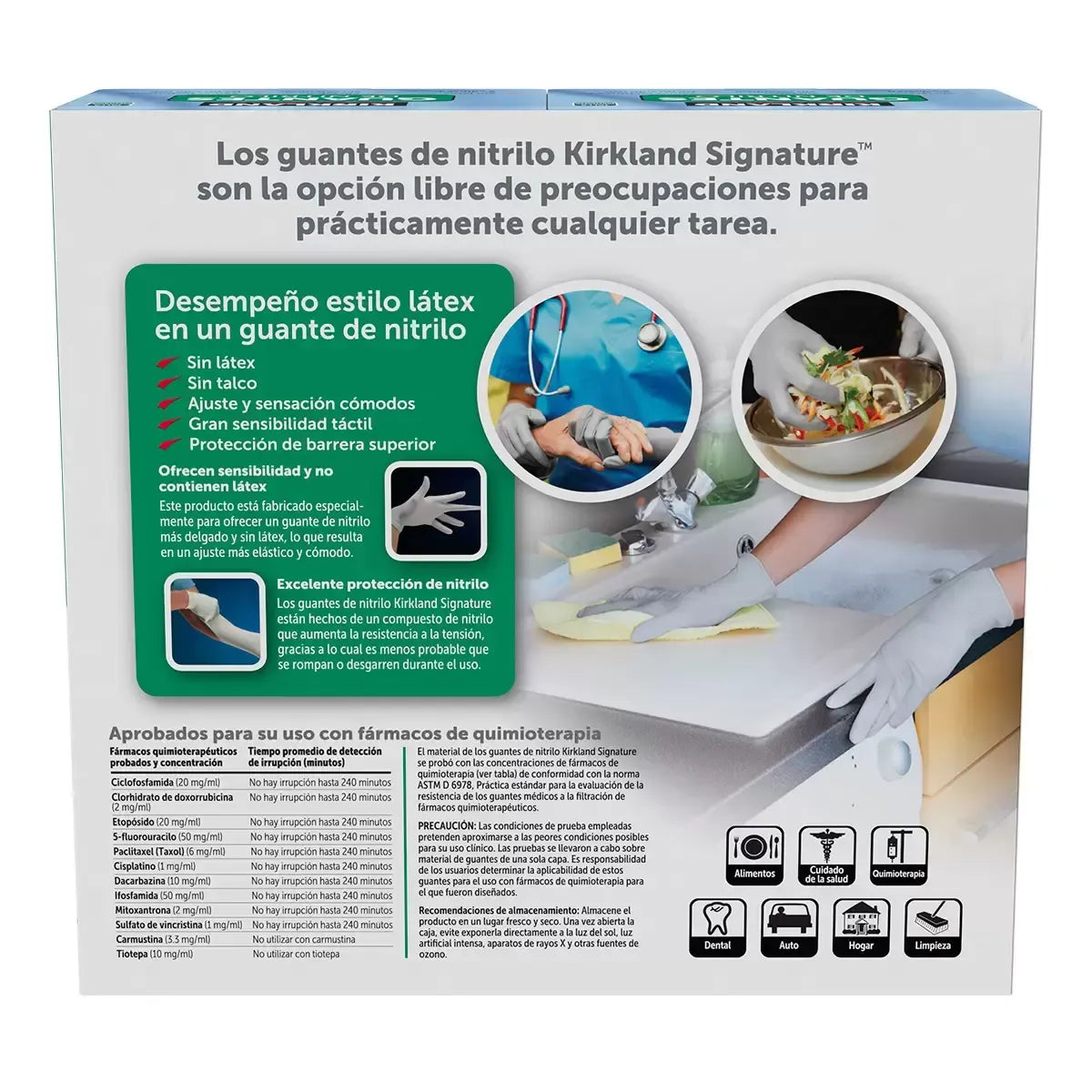 Kirkland Signature Medium Nitrile Gloves 400 ct