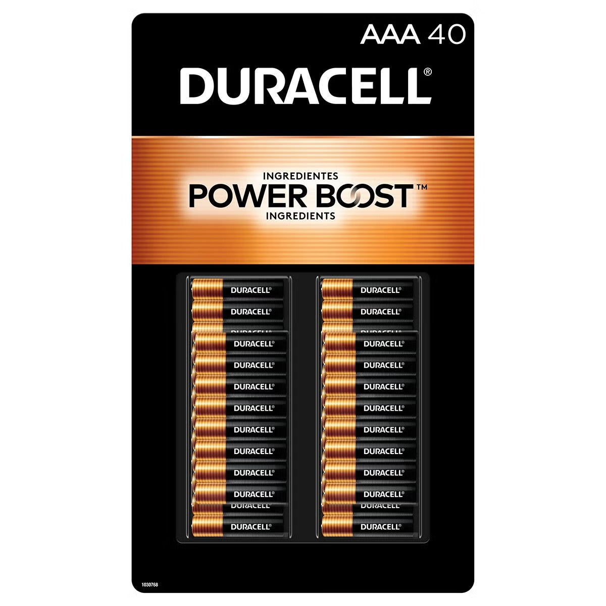 Duracell, AAA Power Boost Batteries, 40 Count