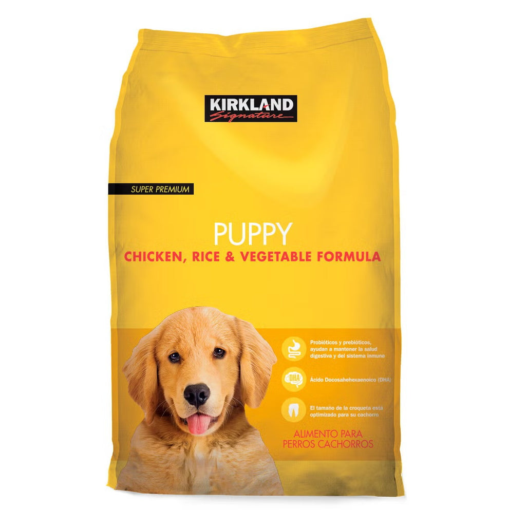 Kirkland Signature Puppy Food with Chicken and Rice 9.07kg