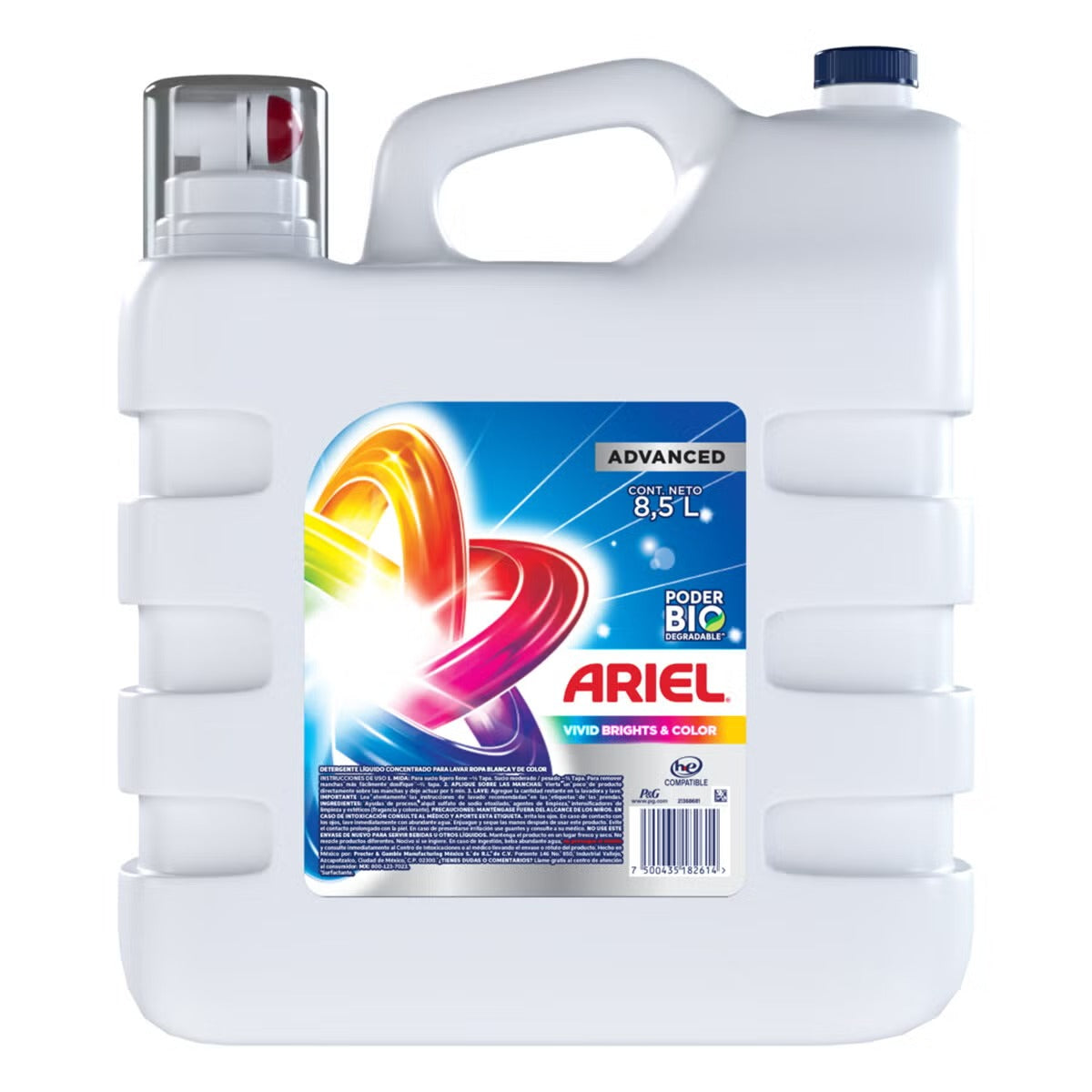 Ariel Vivid Brights & Color Liquid Laundry Detergent 8.5 l