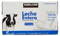 Kirkland Signature Ultra-Pasteurized Whole Milk (12-pack, 1 L each)