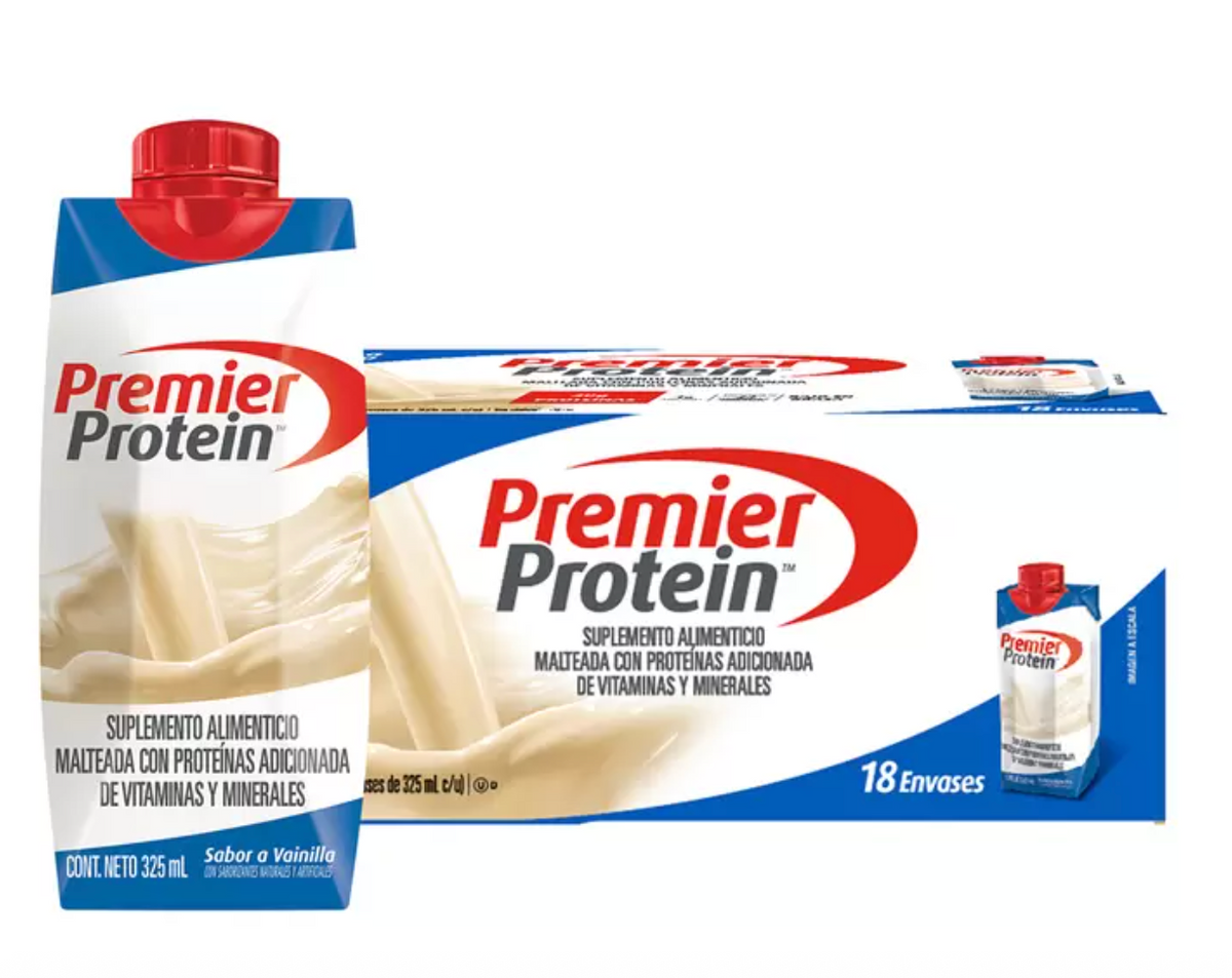 Premier Protein Protein Drink Vanilla Flavor 18 325ml Containers