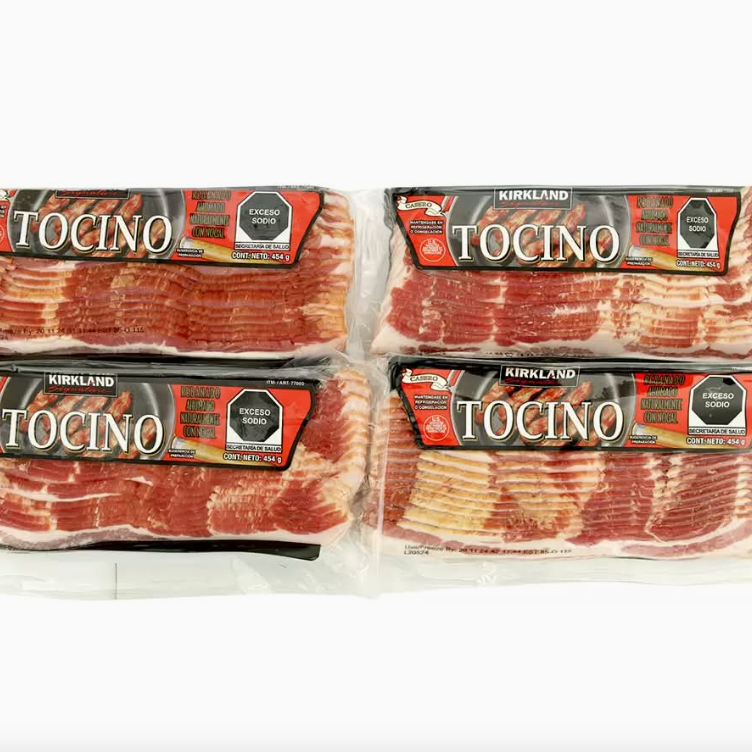 Kirkland Signature Bacon, Low Salt
